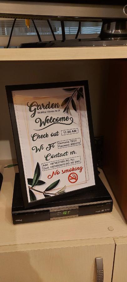 Garden Daire Satu Mare Dış mekan fotoğraf